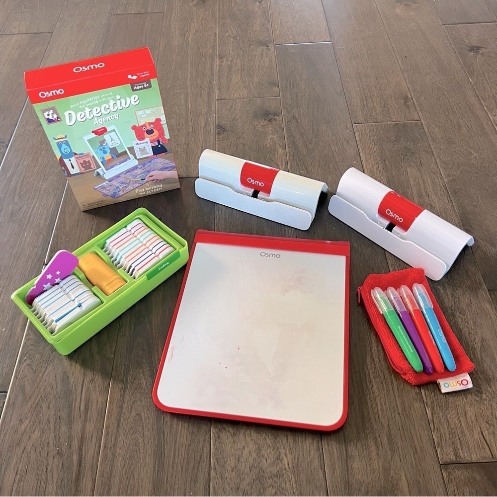 Osmo iPad Learning Bundle Coding Awbie Detective Agency Creative Board 2 Bases